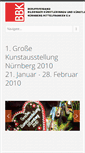 Mobile Screenshot of gkn2010.bbk-nuernberg.de
